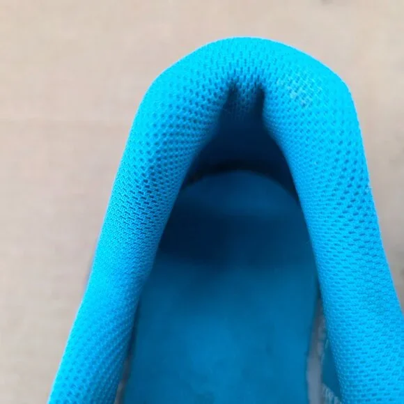 NIKE Womens Shox NZ Sneakers Gray Blue  Shoes Y 7 W8.5 739638-004 - Picture 8 of 16